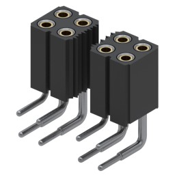 1 pcs : 803-43-046-20-001000 - CONN RCPT 46POS 0.1 GOLD PCB R/A