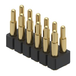 1 pcs : 839-22-012-30-001101 - CONN SPRING PISTON 12POS SMD