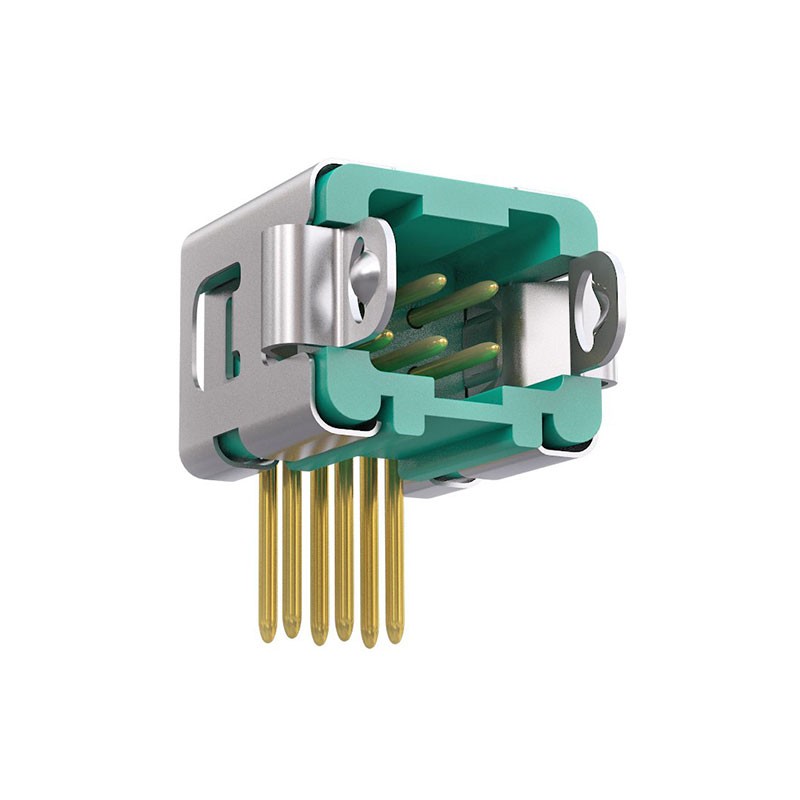 1 pcs : G125-MH10605L3P - CONN HEADER R/A 6POS 1.25MM