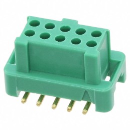 1 pcs : G125-FS11005L0P - CONN RCPT 10POS 0.049 GOLD SMD