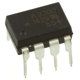 1 pcs - Broadcom, HCPL-2300-000E DC Input Logic Gate Output Optocoupler, Through Hole, 8-Pin DIP
