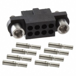 1 pcs : M80-4800842 - CONN RCPT 8POS CRIMP 22AWG GOLD