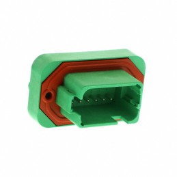 1 pcs : DT13-12PC-B016 - CONN HEADER R/A 12POS 4.44MM