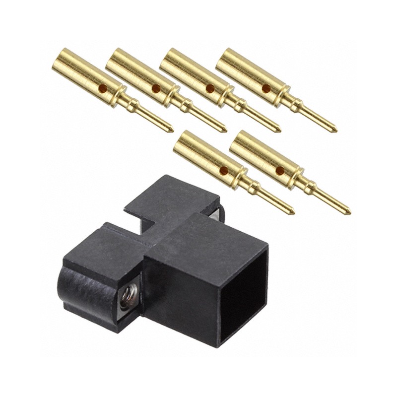 1 pcs : M80-5660605 - CONN HEADER 6POS CRIMP 24-28AWG