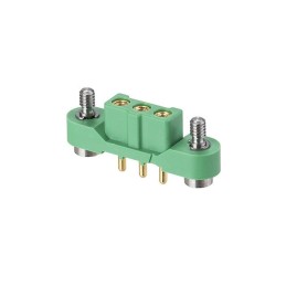 1 pcs : M300-FV10345F2 - CONN RCPT 3MM PCB GOLD 3POS