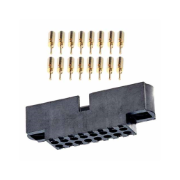 1 pcs : M80-5712005 - CONN HEADER 20POS CRIMP 24-28AWG