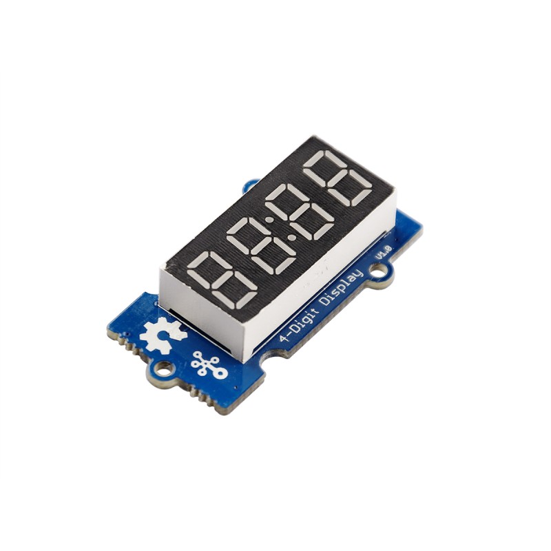 1 pcs - 104030003 Seeed Studio 4 Digit Alphanumeric LED Display, Red