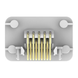 1 pcs : 1-776267-2 - CONN HEADER R/A 14POS 4MM