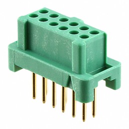 1 pcs : G125-FV11205L0P - CONN RCPT 12POS 0.049 GOLD PCB