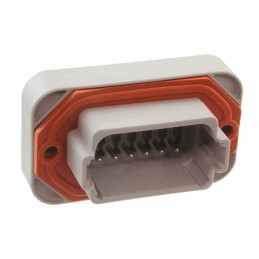 1 pcs : DT13-12PA - CONN HEADER R/A 12POS 4.44MM