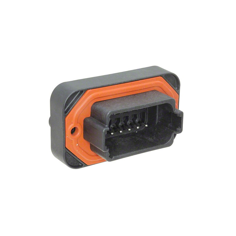 1 pcs : DT13-12PB - CONN HEADER R/A 12POS 4.44MM