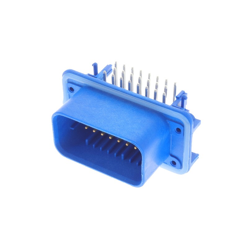 1 pcs : 1-776087-5 - CONN HEADER R/A 23POS 4MM