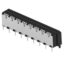 1 pcs : 224513-E - 50-PIN, VERTICAL, SMT/THR