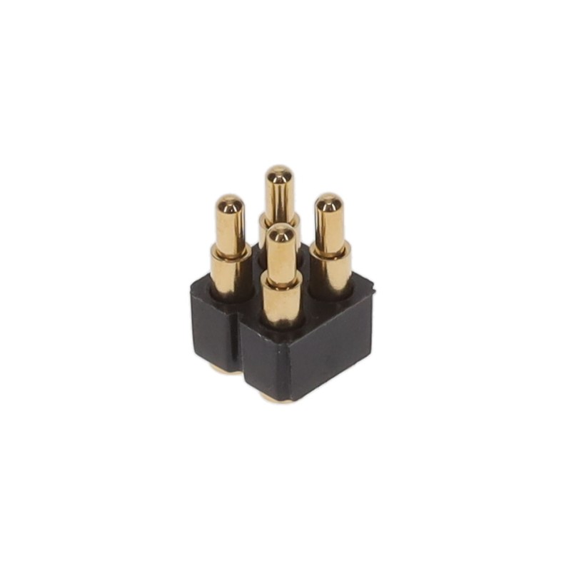 1 pcs : 820-22-004-30-001101 - CONN SPRING PISTON 4POS SMD