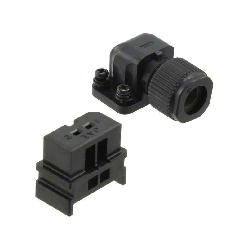 1 pcs : JN6FR02SM1 - CONN PLUG HSG 2POS R/A CRIMP