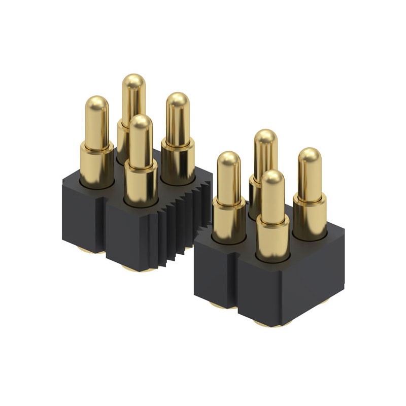 1 pcs : 814-22-020-30-002101 - CONN SPRING PISTON 20POS SMD