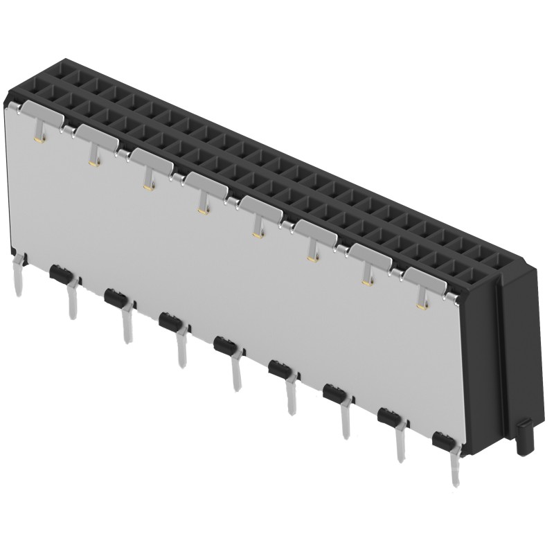 1 pcs : 224515-E - 50-PIN, VERTICAL, SMT/THR