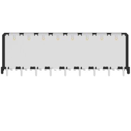 1 pcs : 224515-E - 50-PIN, VERTICAL, SMT/THR