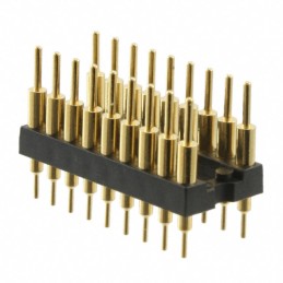 1 pcs : 134-10-318-00-050000 - CONN HDR DIP POST 18POS GOLD