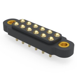 1 pcs : 847-22-012-10-011101 - 4MM PITCH DOUBLE ROW THROUGH HOL