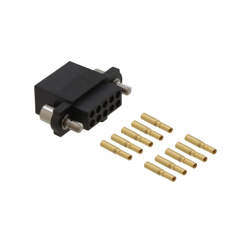 1 pcs : M80-4861005 - CONN RCPT 10POS CRIMP 24-28AWG