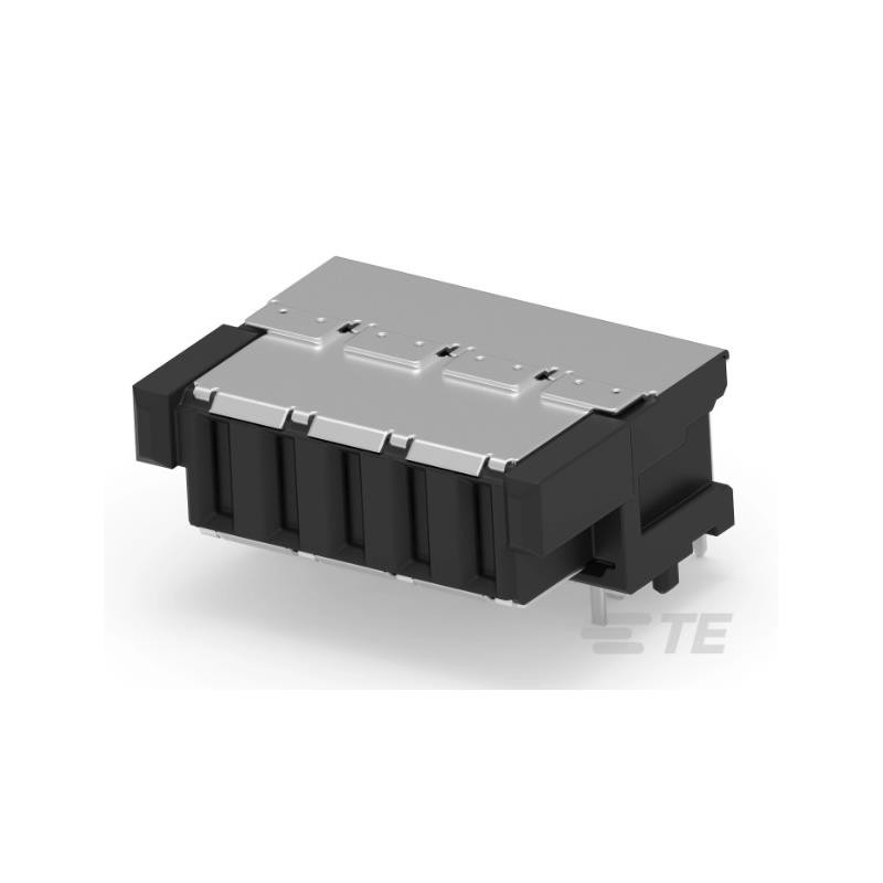 1 pcs : 394570-E - 5-PIN, RIGHT ANGLE, THR
