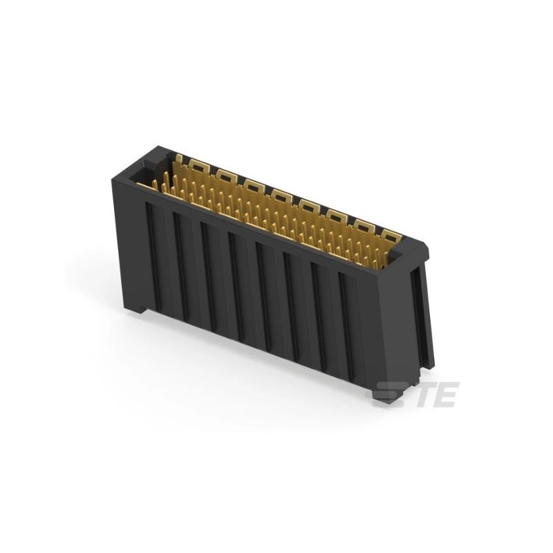 1 pcs : 354185-E - 50-PIN, VERTICAL, SMT