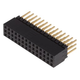 1 pcs : ESQ-114-13-G-T - CONN SOCKET 42POS 0.1 GOLD PCB