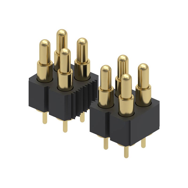 1 pcs : 818-22-020-10-002101 - CONN SPRING PISTON 20POS PCB