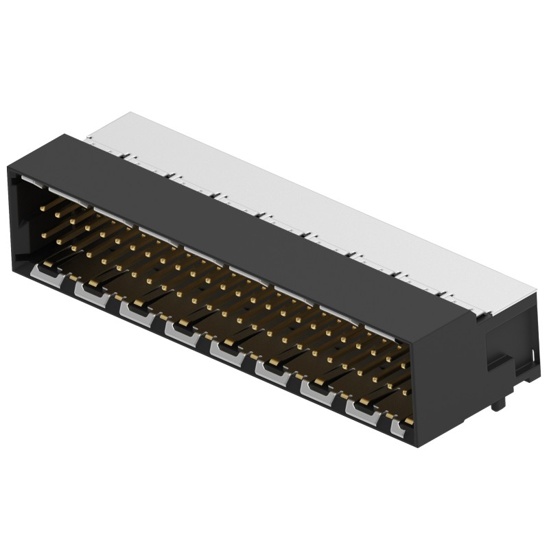 1 pcs : 244692-E - 50-PIN, RIGHT ANGLE, SMT