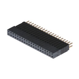 1 pcs : ESW-120-44-G-D - CONN SOCKET 40POS 0.1 GOLD PCB