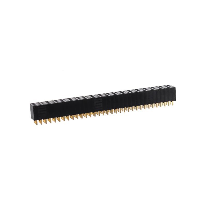 1 pcs : SSW-133-01-G-T - CONN RCPT 99POS 0.1 GOLD PCB