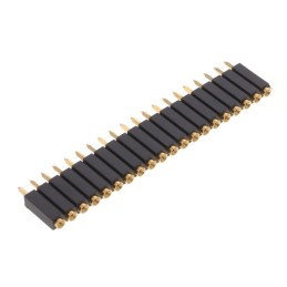 1 pcs : ESS-120-G-03 - CONN SOCKET 20POS 0.1 GOLD PCB