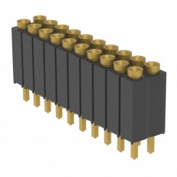 1 pcs : ESD-110-G-03 - CONN SOCKET 20POS 0.1 GOLD PCB