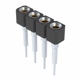 1 pcs : 316-47-104-41-003000 - CONN SOCKET 4POS 0.1 GOLD PCB