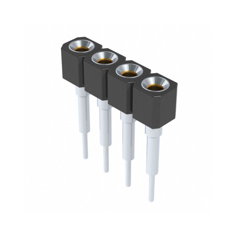 1 pcs : 316-47-104-41-003000 - CONN SOCKET 4POS 0.1 GOLD PCB