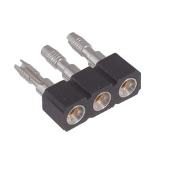 1 pcs : 346-43-103-41-012000 - CONN RCPT 3POS 0.1 GOLD PCB