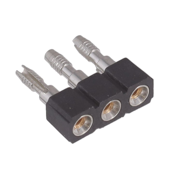 1 pcs : 346-43-103-41-012000 - CONN RCPT 3POS 0.1 GOLD PCB