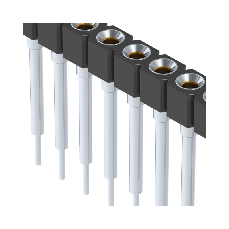 1 pcs : 316-93-164-41-008000 - CONN SOCKET 64POS 0.1 GOLD PCB