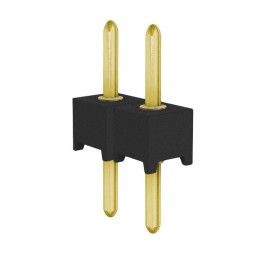 1 pcs : 850-10-002-10-001000 - CONN HEADER VERT 2POS 1.27MM