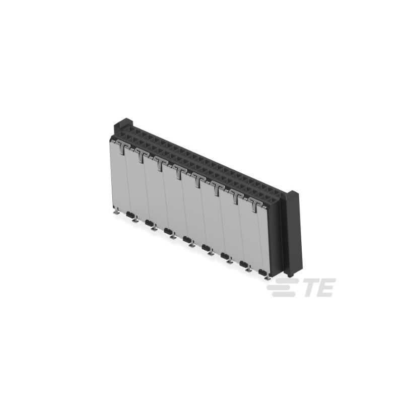 1 pcs : 354180-E - 50-PIN, VERTICAL, SMT