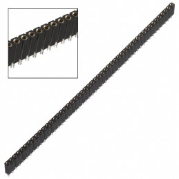 1 pcs : 801-93-050-61-001000 - CONN RCPT 50POS 0.1 GOLD PCB