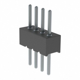 1 pcs : 850-90-004-10-001000 - CONN HEADER VERT 4POS 1.27MM