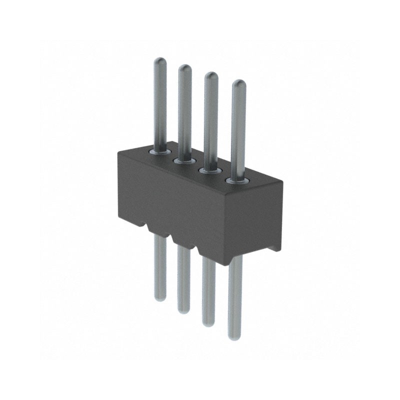 1 pcs : 850-90-004-10-001000 - CONN HEADER VERT 4POS 1.27MM