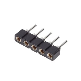 1 pcs : 801-41-005-10-003000 - CONN RCPT 5POS 0.1 GOLD PCB