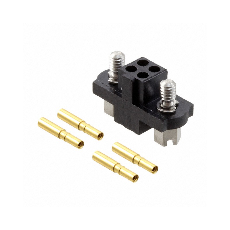 1 pcs : M80-4600405 - CONN RCPT 4POS CRIMP 22AWG GOLD
