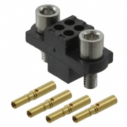 1 pcs : M80-4800405 - CONN RCPT 4POS CRIMP 22AWG GOLD