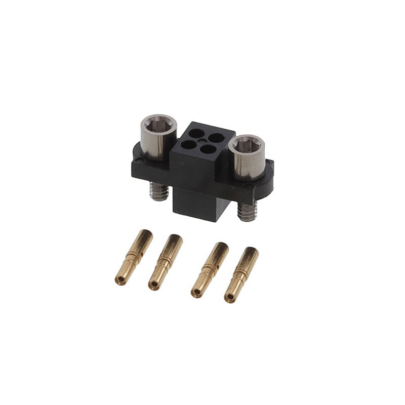 1 pcs : M80-4810405 - CONN RCPT 4P CRIMP 24-28AWG GOLD