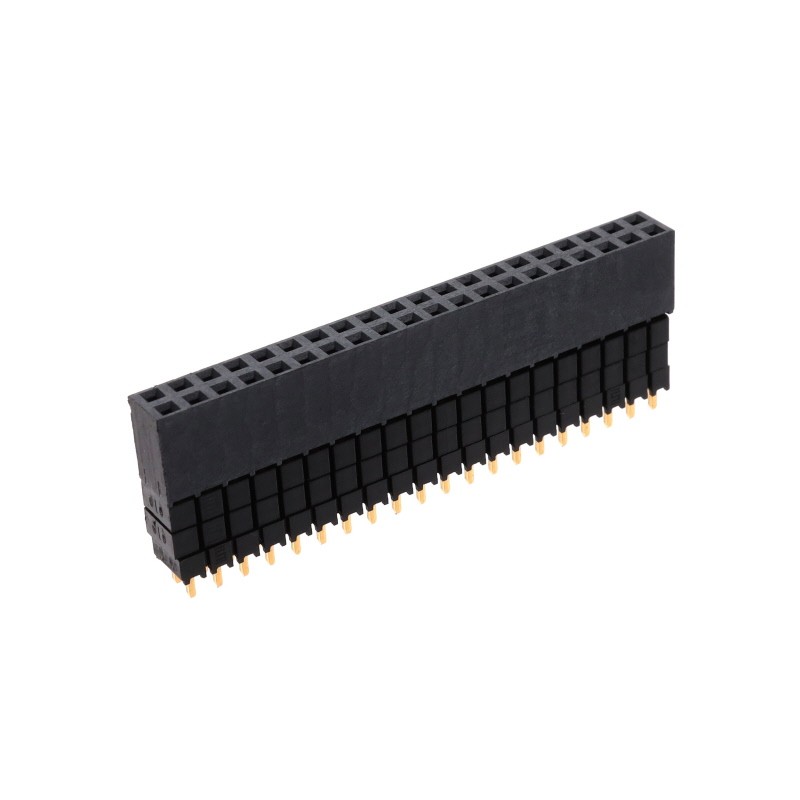 1 pcs : ESQ-120-58-G-D - CONN SOCKET 40POS 0.1 GOLD PCB