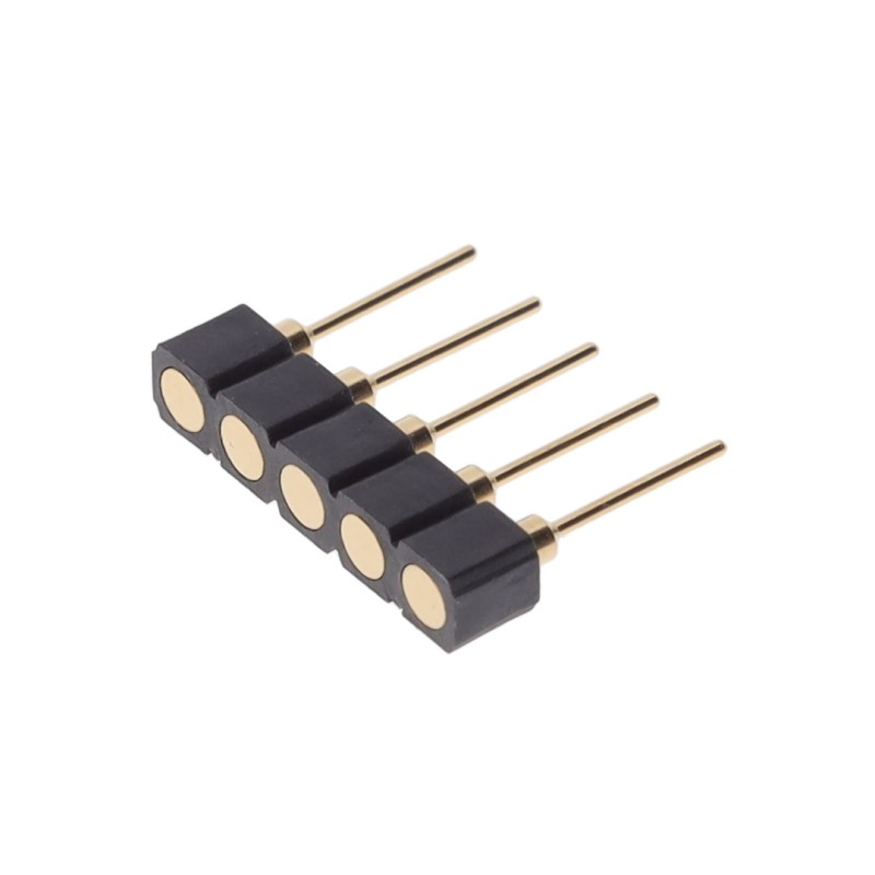 1 pcs : 319-10-105-00-002000 - CONN SPRING TARGET 5POS PCB